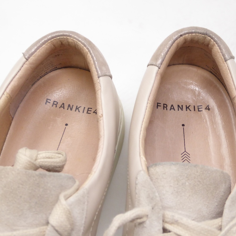 Frankie4 Womens Mim III Sneakers Blush Pink Leather Suede Low Top 9.5 - Picture 8 of 10